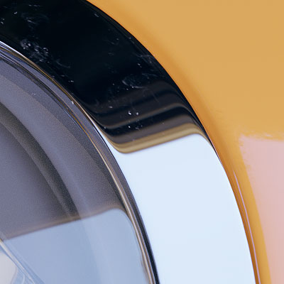 F55 Mini Cooper Headlight Close Up Render Thumbnail