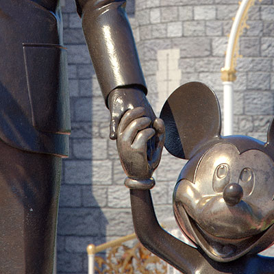 Partners Statue Close Up Mickey Walt Disney World Magic Kingdom Render Thumbnail
